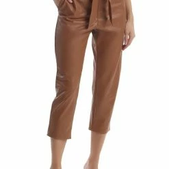 Reve Doll Essentials Commando Faux Leather Paperbag Pants