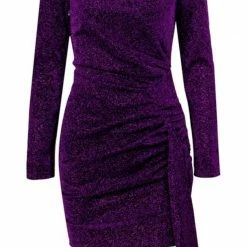 Jessica Bara Milena Long Sleeve Mini Dress