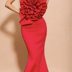 Jessica Bara Kadence Flower Bodycon Gown