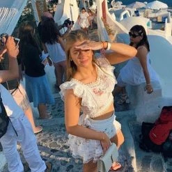 Jessica Bara Ramona Two Piece Floral Set