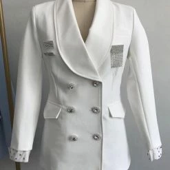 Jessica Bara Dori Blazer Jacket Dress