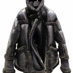 Influencer Style Jessica Bara Makayla Shearling Oversized Coat