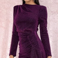 Jessica Bara Milena Long Sleeve Mini Dress