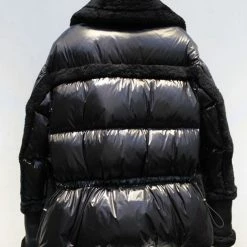 Influencer Style Jessica Bara Makayla Shearling Oversized Coat