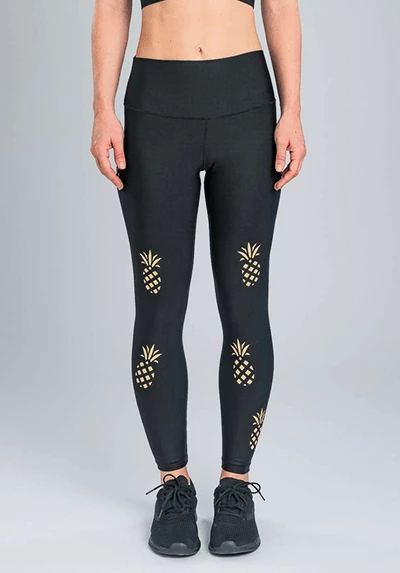 Active Fit Pineapple Leggings
