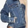 Jessica Bara Nellie One Shoulder Denim Jacket The Denim Destination