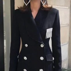 Jessica Bara Dori Blazer Jacket Dress