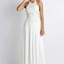 Baccio Couture Baccio Marcella Caviar Long Dress The Event Shop