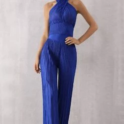 Birthday Suit Jessica Bara Karina Halter Wide Leg Jumpsuit