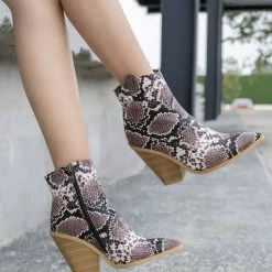 Reve Doll Essentials Jessica Bara Fraser Chunky Ankle Bootie
