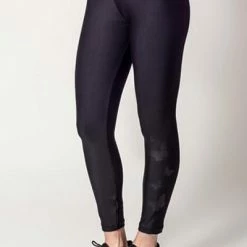 Active Fit Black Butterflies Legging