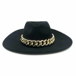 Reve Doll Essentials B-Low The Belt Marcel Wide Brim Hat