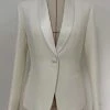 Reve Doll Essentials Jessica Bara Ellis Single Button Collar Blazer