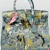 Anca Barbu One Of A Kind Custom Graffiti Handbag