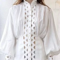 Summer Lovin' Jessica Bara Evelyn Cut-Out Mini Dress