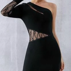 Dresses Jessica Bara Arinka One Shoulder Mini Dress