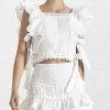 Jessica Bara Eliza Two Piece Crop Top And Shorts Set Summer Lovin'