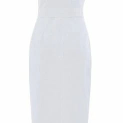 Casual/Daytime Jessica Bara Aviana Structured Belted Midi Dress