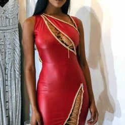 Vie Sauvage Erin Crystal Dress Birthday Suit