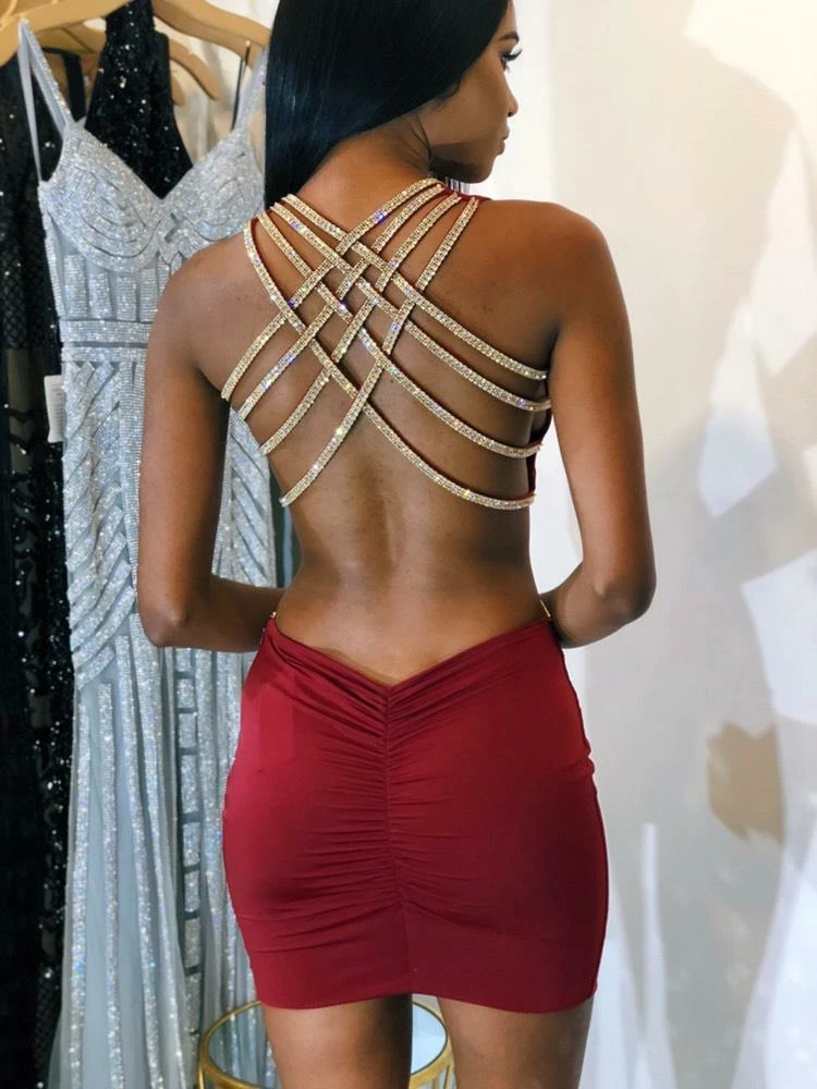 Vie Sauvage Vanessa Crystal Dress