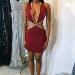 Vie Sauvage Vanessa Crystal Dress