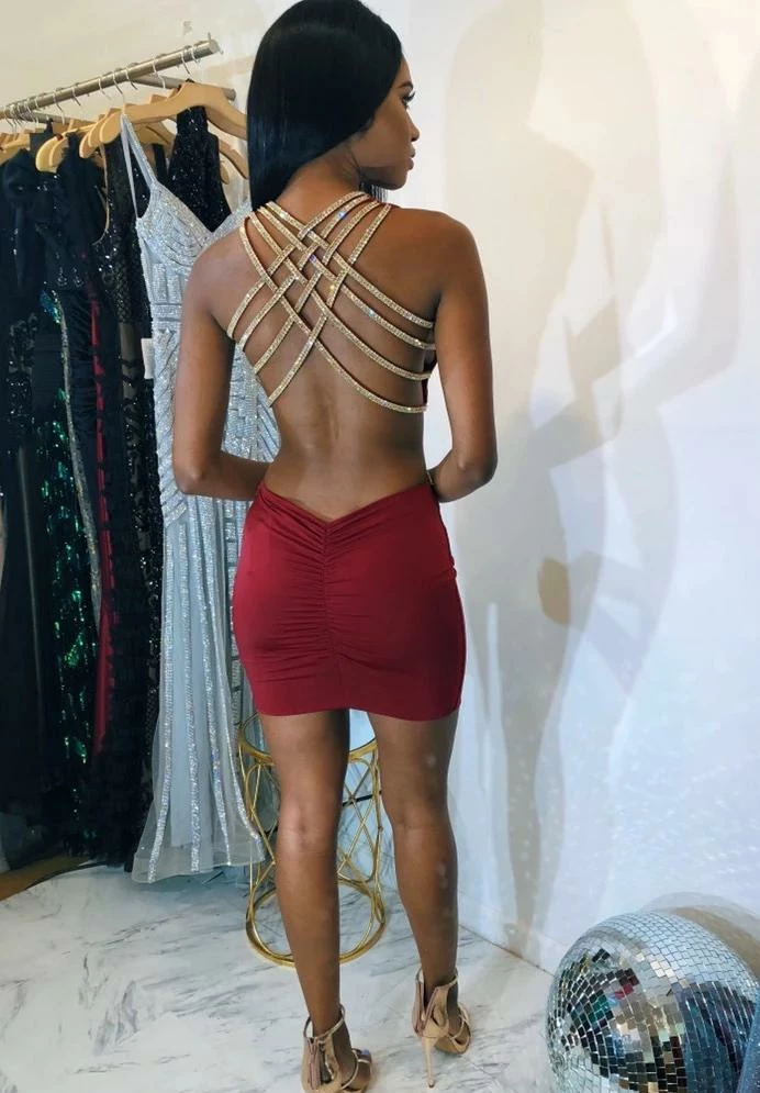 Vie Sauvage Vanessa Crystal Dress