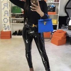 Jessica Bara Esther Coco Latex Pants