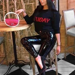 Jessica Bara Esther Coco Latex Pants