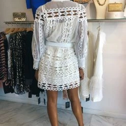 Jessica Bara Dandelion Long Sleeve Dress