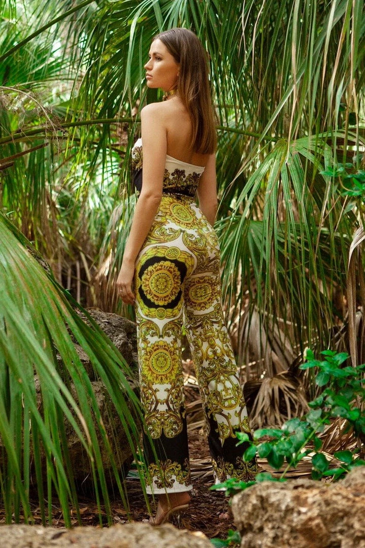 Summer Lovin' Cioccolato Adrianna Sleeveless Jumpsuit