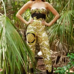 Summer Lovin' Cioccolato Adrianna Sleeveless Jumpsuit