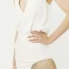 Jessica Bara Jocelyn Diamond Tassel Mini Skirt Birthday Suit