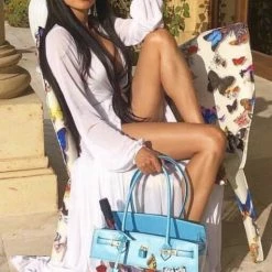 De Vesi Mariposa Hand Painted Handbag