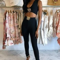 Jessica Bara Charlee Two Piece Bandage Set Influencer Style