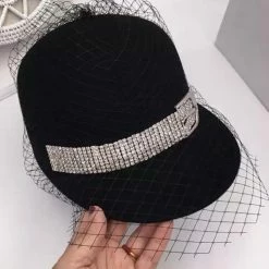 Stylist Picks Jessica Bara Charlie Rhinestone Belt Fishnet Hat