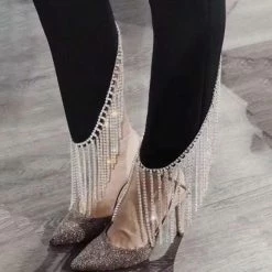 Birthday Suit Jessica Bara Kathy Diamond Tassel Trousers