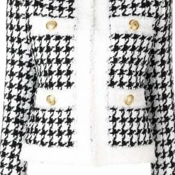 Jessica Bara Louise Tweed Houndstooth Two Piece Set Best Sellers