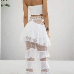 Influencer Style Jessica Bara Paityn Two Piece Ruffle Set