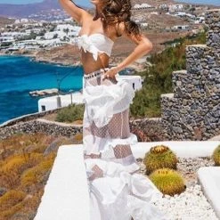 Influencer Style Jessica Bara Paityn Two Piece Ruffle Set