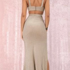 Jessica Bara Felicia Cut Out Gown The Event Shop