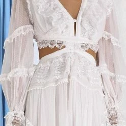 Jessica Bara Dawnita Cut Out Mini Dress Influencer Style