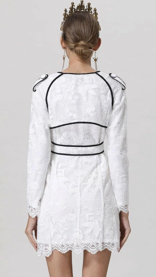 Summer Lovin' Jessica Bara Jessie Lace Embroidery Dress