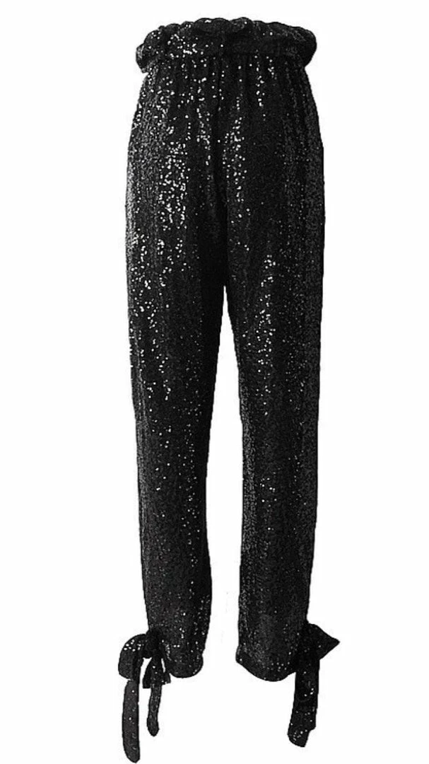 Jessica Bara Liona Sequin High Waist Joggers