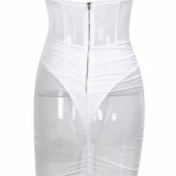 Birthday Suit Jessica Bara Amaya Mesh Bodycon Mini Dress