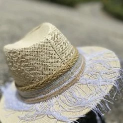 Summer Lovin' Jessica Bara Hand Made Straw Hat