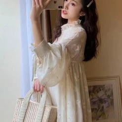 Influencer Style Jessica Bara Erina Pearl Straw Tote Bag