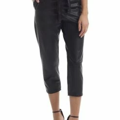 Reve Doll Essentials Commando Faux Leather Paperbag Pants