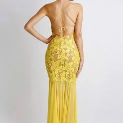 Baccio Couture Maluz Paint Caviar Long