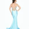 Atria V Neck Strappy Back Gown