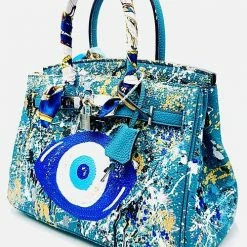 Reve Doll Essentials Anca Barbu One Of A Kind Custom Graffiti Handbag